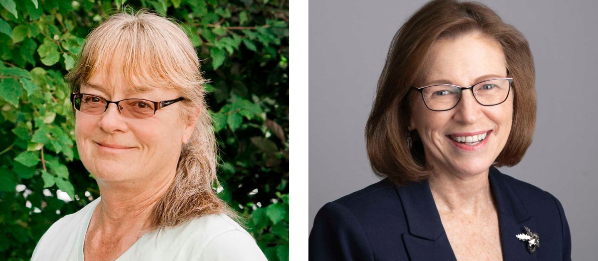 Susan Bell and Maureen Toomey